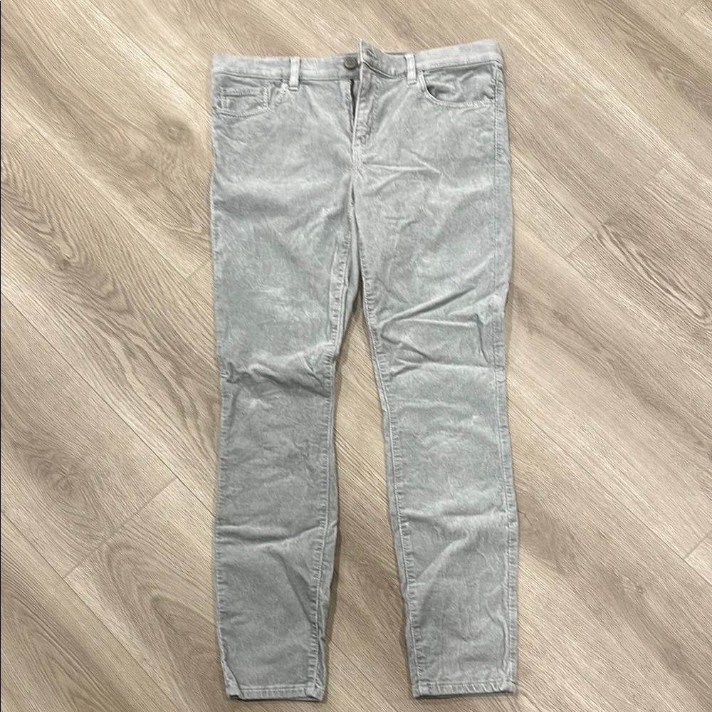 LOFT Gray cord Pants